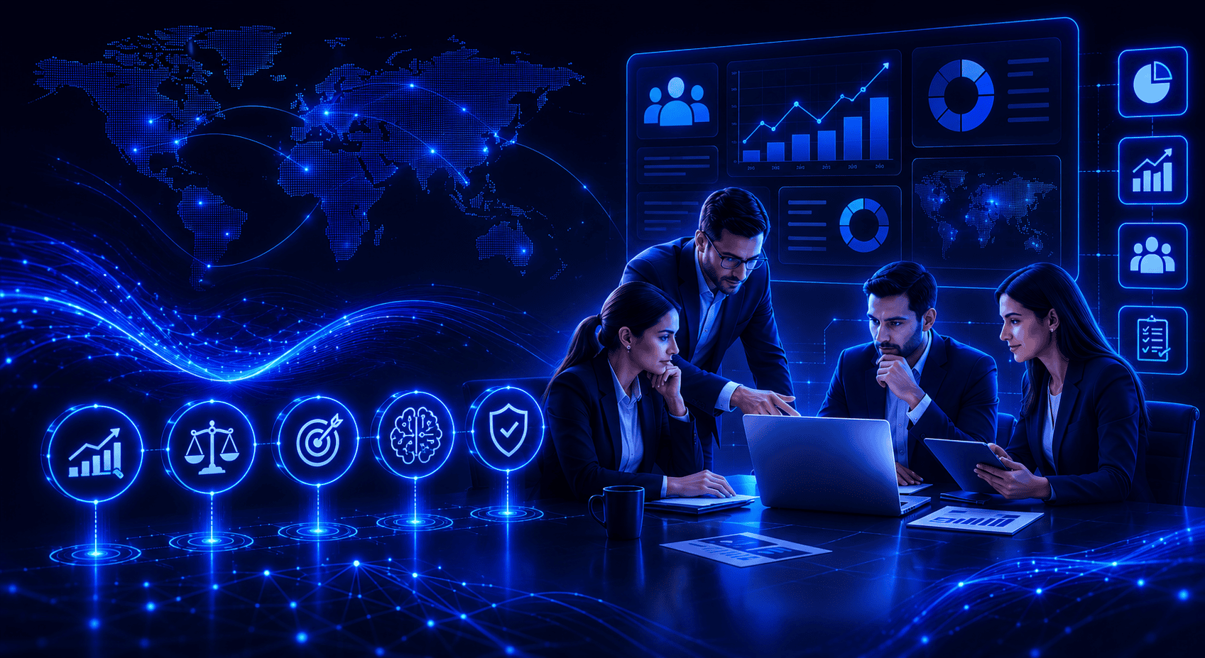 Smarter insights. Better decisions. Stronger outcomes. visual